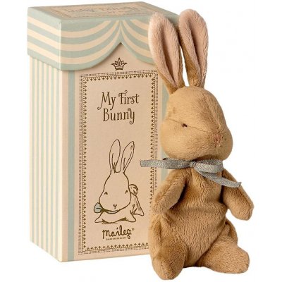 Maileg Můj první králíček v krabičce Light Blue – Zboží Mobilmania