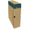 Archivační box a krabice Victoria archivační krabice karton zelená A4 80 mm