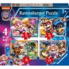 Puzzle RAVENSBURGER Tlapková patrola ve velkofilmu 4v1 12 16 20 24 dílků