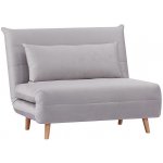 Sig rozkládací Spike velvet šedé – Zbozi.Blesk.cz