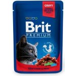 BRIT CAT WITH BEEF STEW&PEAS 100 g – Hledejceny.cz