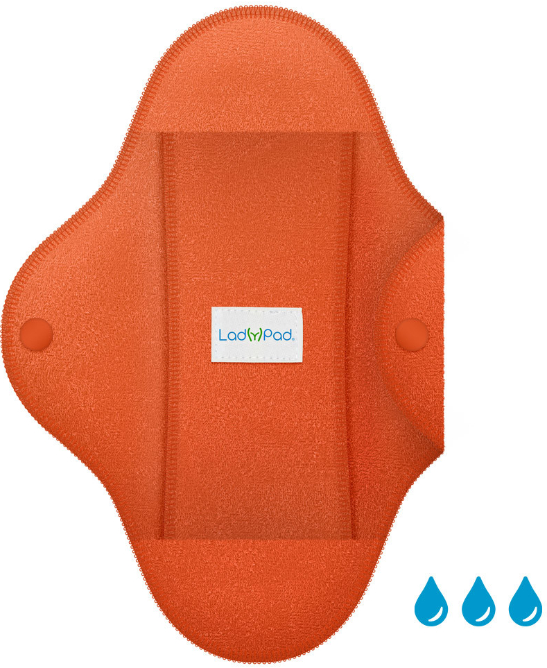 LadyPad látková vložka s vkládací vložkou Oranžová velikost S Standardní  obal 1 ks od 369 Kč - Heureka.cz