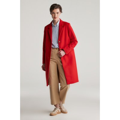 Gant Classic Tailored Wool Coat Ruby red – Hledejceny.cz