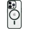Pouzdro a kryt na mobilní telefon Pouzdro Appleking ochranné transparentní s MagSafe iPhone 14 Pro - zelené