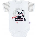 Kojenecké body s krátkým rukávem New Baby Panda – Sleviste.cz