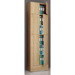 VCM Kancelářská skříň Lona XXL s otočnými dveřmi S nástavcem a zásuvkou, dub sonoma – Hledejceny.cz