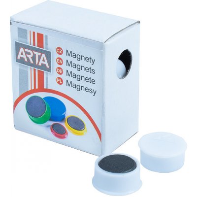 Arta Magnety průměr 16mm bílé 10 ks – Zboží Mobilmania