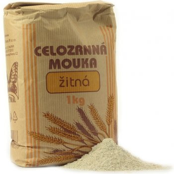 Natural Jihlava Žitná celozrnná mouka 1kg