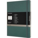 Moleskine Zápisník Professional měkké desky tm. zelený B5 – Zboží Dáma