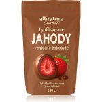 Allnature Jahody sušené mrazem v mléčné čoko 100 g – Zbozi.Blesk.cz