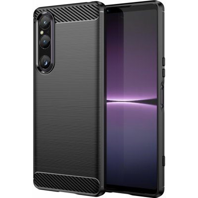 Pouzdro IZMAEL.eu Carbon Bush TPU pre Sony Xperia 1 V Sony Xperia 1 V černé – Zbozi.Blesk.cz