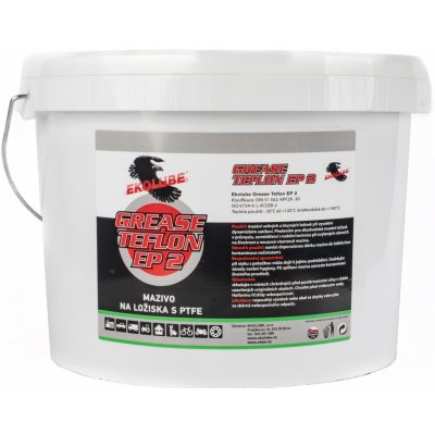 Ekolube Grease Teflon EP 2 8 kg – Sleviste.cz