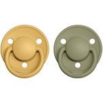 Bibs De Lux silikon Honey bee olive 2 ks – Hledejceny.cz