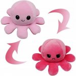 Oboustranná třpytivá chobotnice Světle růžová – Zboží Dáma