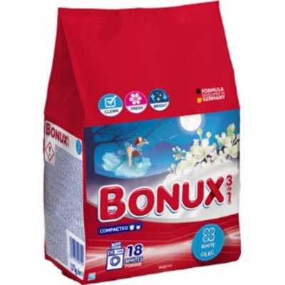 Bonux White Lilac prací prášek na bílé prádlo 18 PD 1,17 kg – Zboží Mobilmania