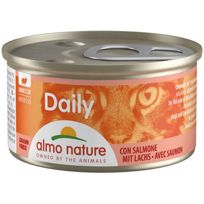 Almo Nature Daily Menü Mousse Losos 24 x 85 g