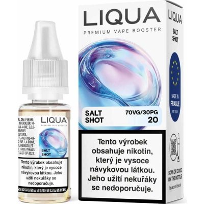 Liqua Nic Salt shot Booster PG30/VG70 10 ml 20 mg – Hledejceny.cz