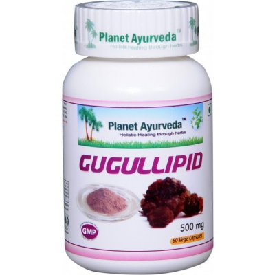 Planet Ayurveda Gugullipid extrakt 6:1 500 mg 60 kapslí