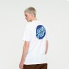 Pánské Tričko Santa Cruz Shadowless Dot T-Shirt White WHITE