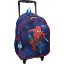 Vadobag batoh na kolečkách Spiderman modrý