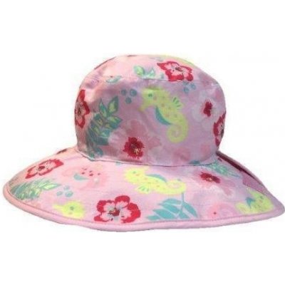 Babybanz Dětský UV klobouček Baby Banz Baby oboustranný let Floral mix – Zboží Mobilmania