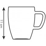 Tescoma Skleněný hrnek CREMA 400 ml – HobbyKompas.cz