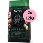 Fitmin Dog For Life Lamb & Rice 2 x 12 kg – Hledejceny.cz