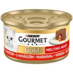 Gourmet Gold Melting heart s hovězím 85 g – Zboží Mobilmania