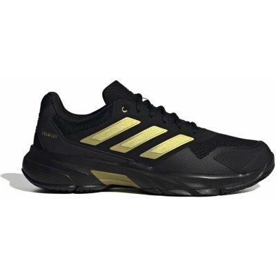 adidas CourtJam Control 3 core black/gold metallic/core black – Zboží Mobilmania