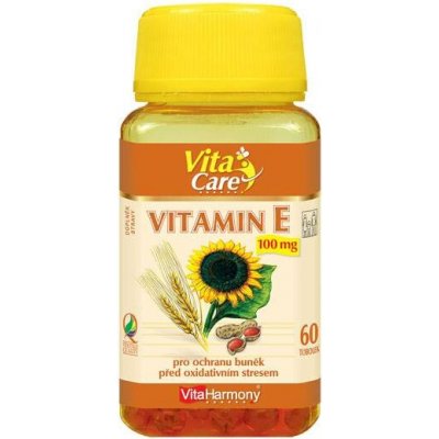 VitaHarmony Vitamin E 200 mg 60 tobolek – Hledejceny.cz