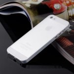 SES Ultratenký plastový kryt pro Apple iPhone 5/5S/SE - fialový 10104 – Zboží Mobilmania