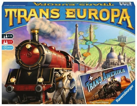 Ravensburger Trans Europa + Trans Amerika od 719 Kč - Heureka.cz