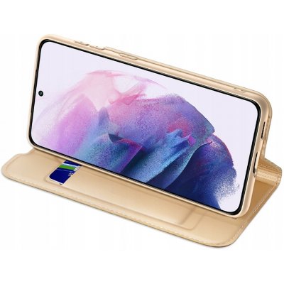 Pouzdro DUX DUCIS Skin Samsung Galaxy S22, zlaté – Zboží Mobilmania