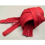 Protisměrný kostěný zip - délka (65 - 150 cm) - různé barvy 100 cm Šedá – Zboží Dáma