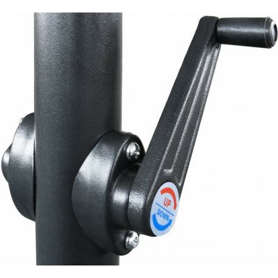 Zahradní slunečník Linder Exclusiv 300 cm tmavě šedý – Zbozi.Blesk.cz