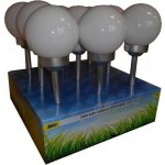 MAGG Zahradní solární LED světlo WHITE BALL – Hledejceny.cz