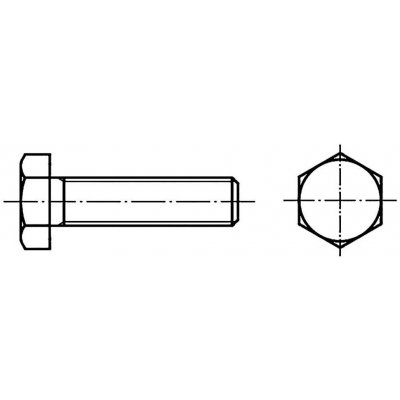 TOOLCRAFT 127327 šestihranné šrouby M24 75 mm vnější šestihran DIN 933 ocel galvanizováno zinkem 25 ks – Hledejceny.cz