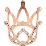 Dortisimo Nejedlá dekorace kovová Koruna růžovo-zlatá mini – Sleviste.cz