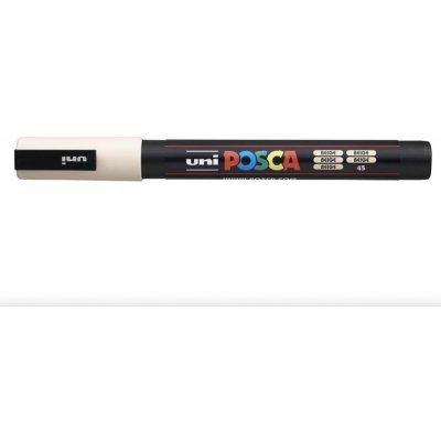 Uni Posca PC-3M 0,9-1,3 mm béžový – Zboží Mobilmania