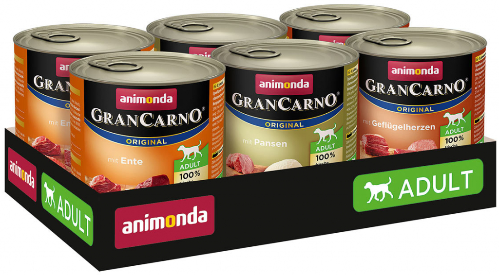 Animonda Gran Carno Adult šťavnatá variace 6 x 800 g
