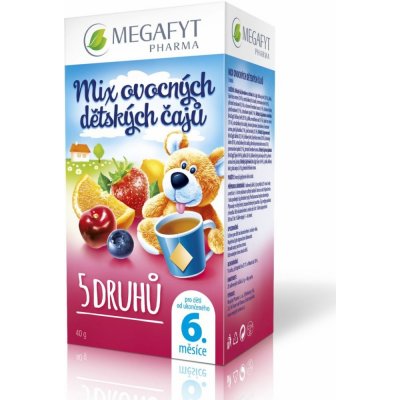 Megafyt MIX ovocných ch čajů 20 x 2 g