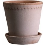 Květináč Helena s podmiskou Raw Rosa 16 cm Bergs Potter – Hledejceny.cz