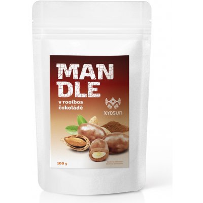 Kyosun Mandle v rooibos čokoládě 100 g – Zboží Mobilmania