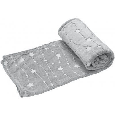HomeLife Svítící deka hvězdy 150x200 – Hledejceny.cz