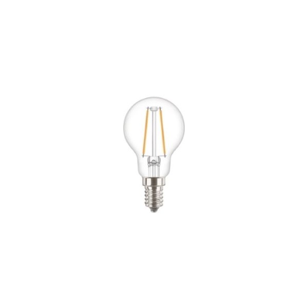 Žárovka Pila LED žárovka E14 Classic Filament P45 4,3W 40W teplá bílá 2700K