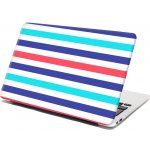 Sablio Samolepka na notebook Barevné veselé pruhy - 38x26 cm – Zboží Živě