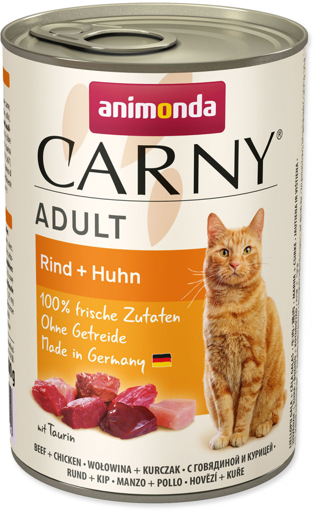 Carny Adult hovězí kuřecí 400 g