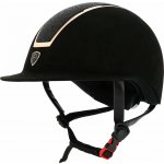 Equithème Helma jezdecká Glint Lamé black rose gold – Zboží Dáma