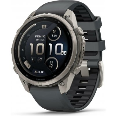 Garmin Fenix 9 Pro 47 mm AMOLED inReach Titanium Graphite/Black 010-04336-21 – Zboží Živě