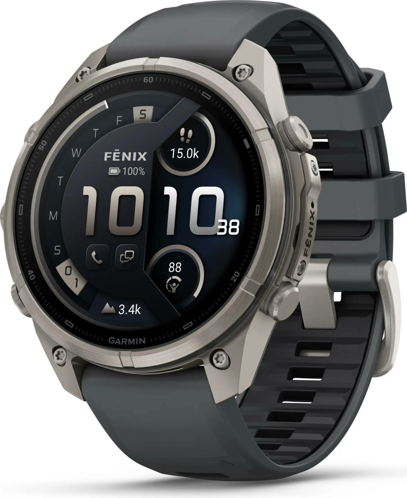 Garmin Fenix 9 Pro 47 mm AMOLED inReach Titanium Graphite/Black 010-04336-21 na Heureka.cz